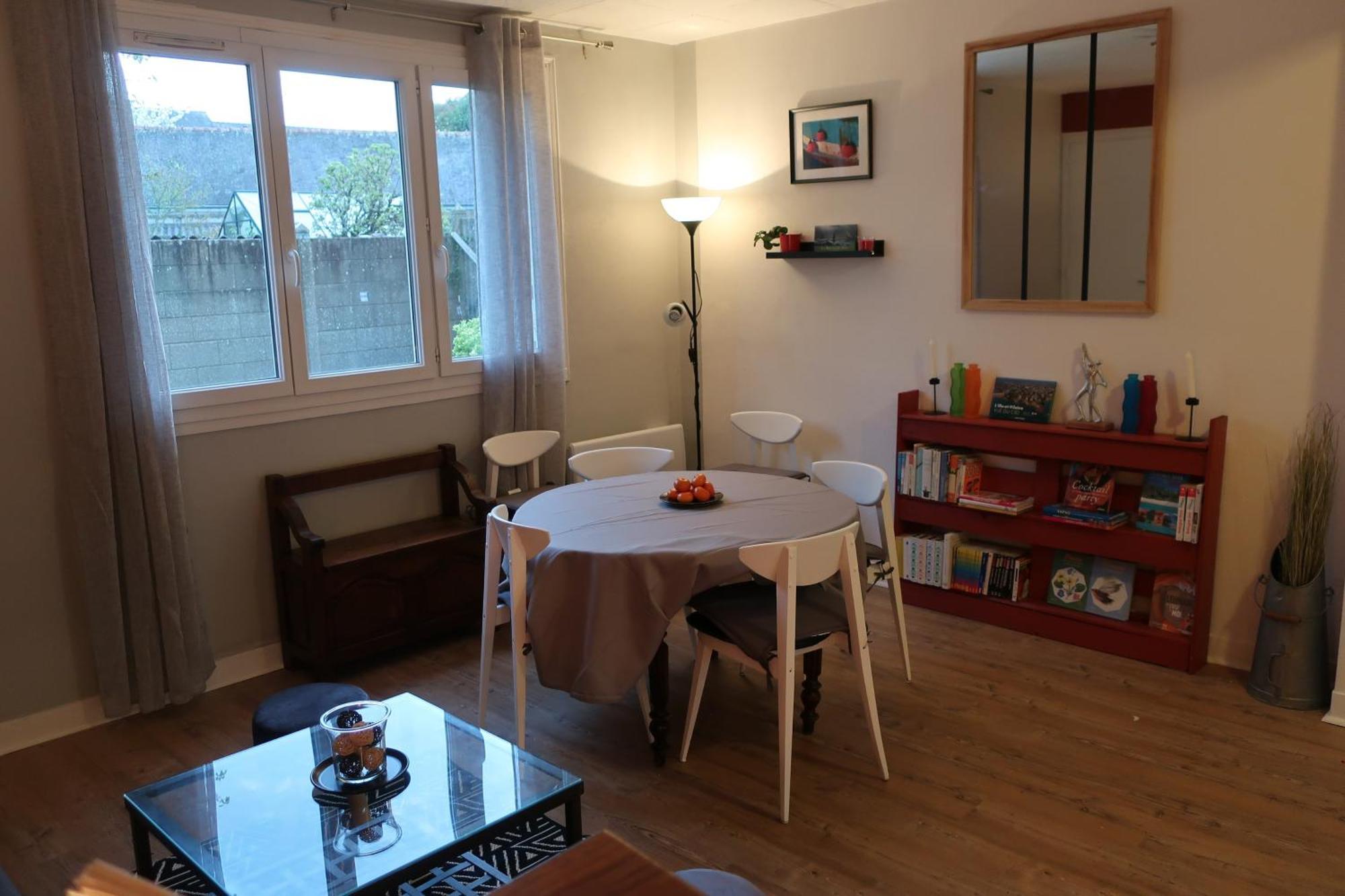 Appartement Avec Jardin Au Coeur De Rennes Bagian luar foto